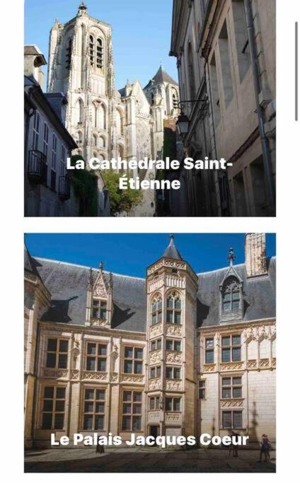 Studio La Reine Blanche - 4Pers - Rdc Apartment Bourges Luaran gambar
